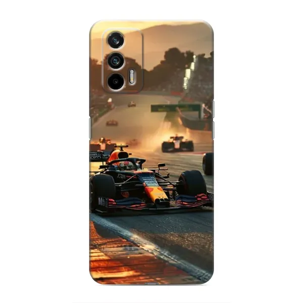 Чехол с рисунком «Чемпионат ф1» для Realme GT
