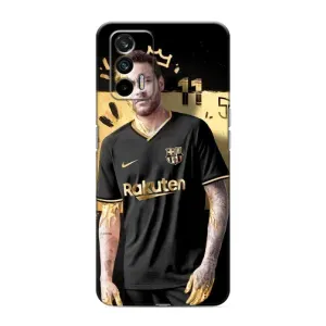 Силиконовый Чехол Realme GT (Gold Neymar)