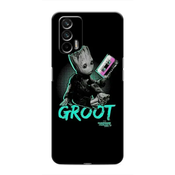 Чехол с рисунком «Groot» для Realme GT Чехол с рисунком «Groot» для Realme GT