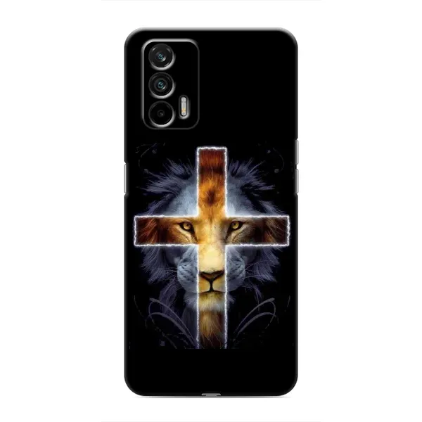 Чехол с рисунком «Иисус Лев» для Realme GT Чехол с рисунком «Иисус Лев» для Realme GT