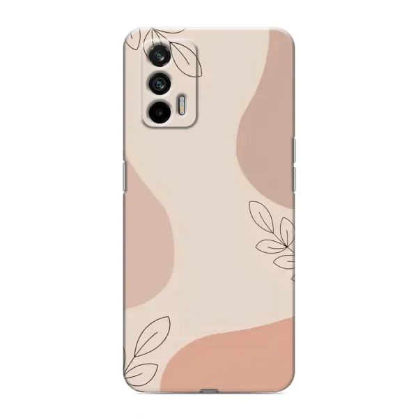 Чехол с рисунком «Коричневый фон» для Realme GT