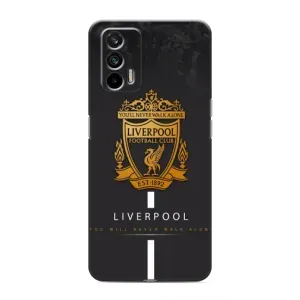 Силиконовые Чехлы принт Футбол на Realme GT (Liverpool)