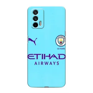 Силиконовые Чехлы принт Футбол на Realme GT (Man City)