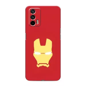 Чехол Супергерой Железный человек на Realme GT (Man)