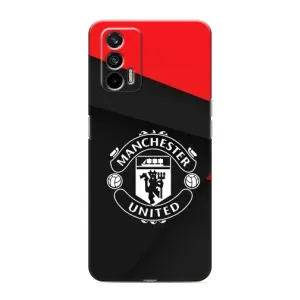 Силиконовые Чехлы принт Футбол на Realme GT (MU)