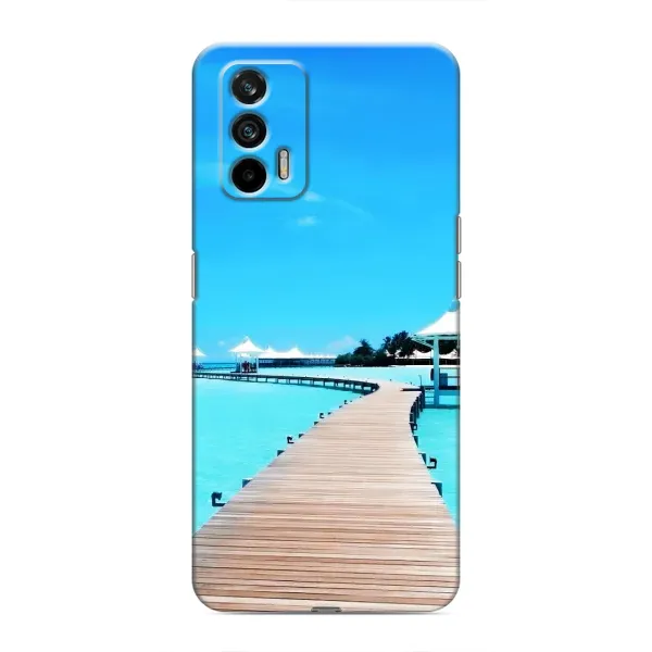 Чехол с рисунком «Набережная» для Realme GT Чехол с рисунком «Набережная» для Realme GT