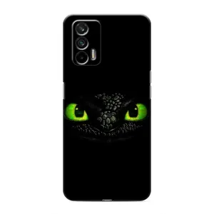 Чехол дракон Беззубик для Realme GT (Глаза Беззубика)