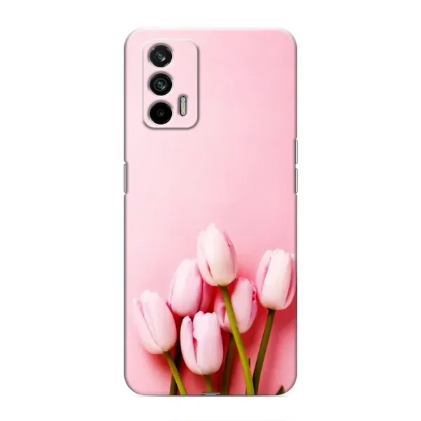 Чехол с рисунком «Розовые тюльпаны» для Realme GT Чехол с рисунком «Розовые тюльпаны» для Realme GT