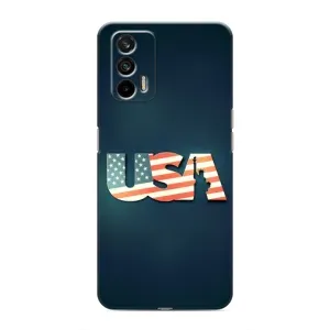 Чохол Прапор USA для Realme GT (USA)