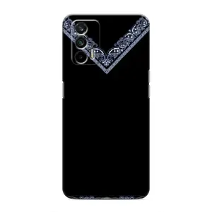 Силиконовый Чехол на Realme GT (Воротник вышиванки)
