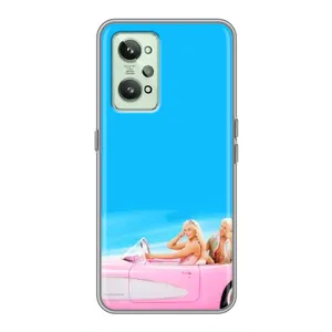 Силиконовый Чехол Барби Фильм на Realme GT2 (Барби и Кен)