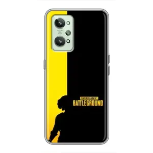 Чохол (TPU) з картинкою "Лого Пабг" на Реалмі ГТ2 (Battlegrounds)