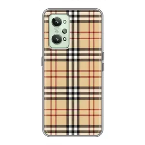 Чохол з Брендами одягу на Реалмі ГТ2 (Burberry стиль)