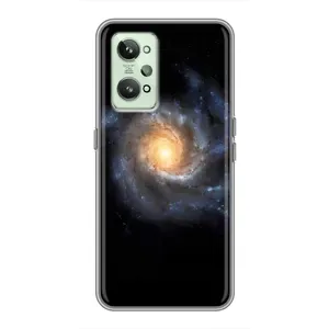 Чохли КОСМОС на Realme GT2 (Чорна дира)