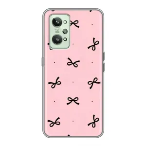 Чохол банти для Realme GT2 (Чорні бантики)