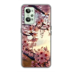 Чехол с принтом САКУРЫ на Realme GT2 (Цветущая сакура)