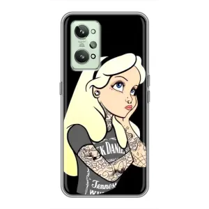 Чехол Стильные девушки на Realme GT2 (Девушка обиделась)