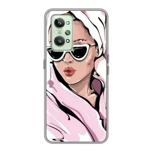 Чехол с картинкой Модные Девчонки Realme GT2 (Девушка в халате)