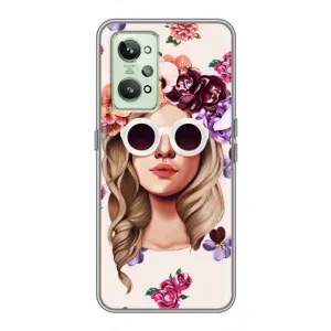 Чехол с картинкой Модные Девчонки Realme GT2 (Девушка в очках)