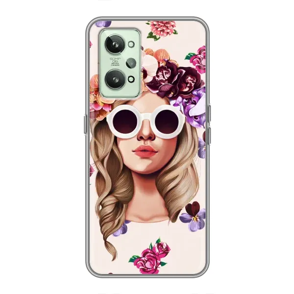 Чехол с рисунком «Девушка в очках» для Realme GT2 Чехол с рисунком «Девушка в очках» для Realme GT2