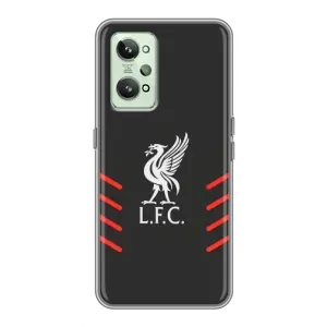 Силиконовые Чехлы принт Футбол на Realme GT2 (Эмблема Liverpool)