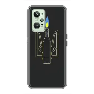Чехол с картинкой (Патриотический ГЕРБ) на Realme GT2 (Герб - Молотова)