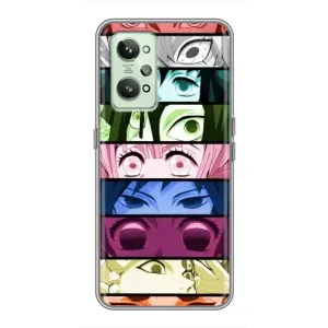 Силіконові чохлі з очіма Anime для Реалмі ГТ2 (Очі Хашира)