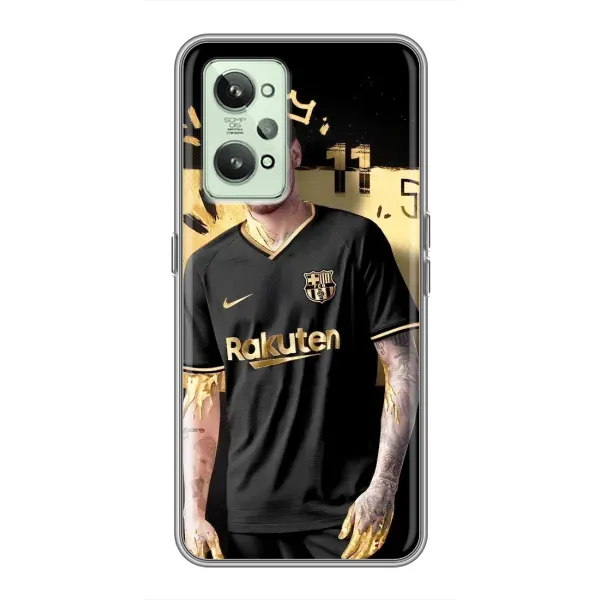Чехол с рисунком «Gold Neymar» для Realme GT2 Чехол с рисунком «Gold Neymar» для Realme GT2
