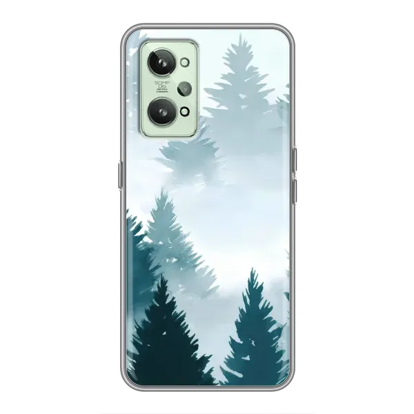 Чехол с рисунком «Горный лес» для Realme GT2 Чехол с рисунком «Горный лес» для Realme GT2