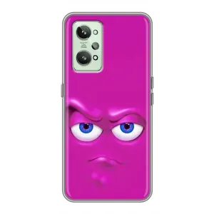 Чохли (ТПУ) (смішні стікери) для Realme GT2 (Хитра мордочка)
