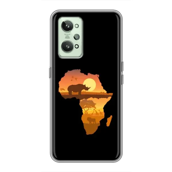 Чехол с рисунком «Карта» для Realme GT2 Чехол с рисунком «Карта» для Realme GT2