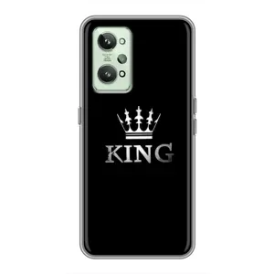 Чехол (Корона на чёрном фоне) для Реалми ГТ2 (KING)