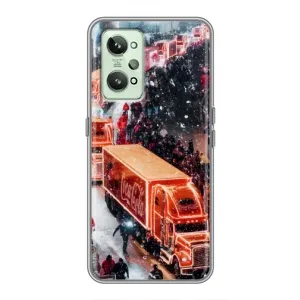 Чехлы на Новый Год Realme GT2 (Кока Кола)