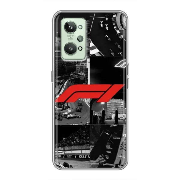 Чехол с рисунком «Коллаж Формула 1» для Realme GT2 Чехол с рисунком «Коллаж Формула 1» для Realme GT2