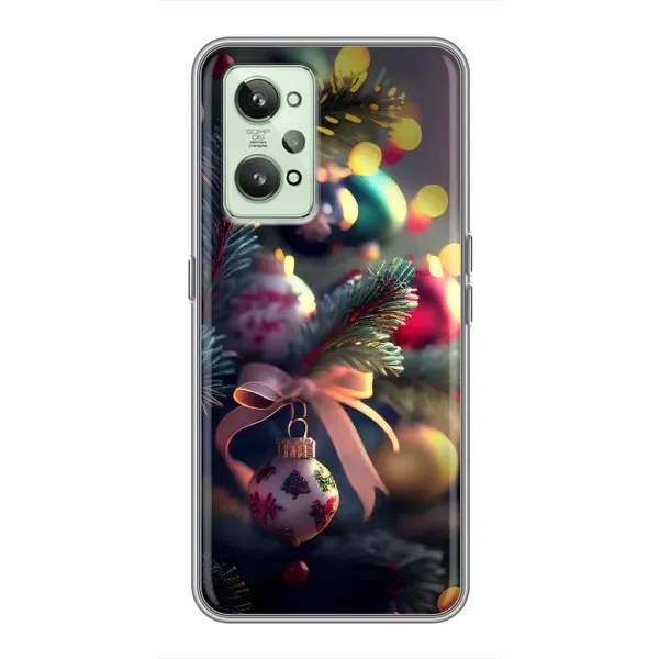 Чехол с рисунком «Красивая елочка» для Realme GT2 Чехол с рисунком «Красивая елочка» для Realme GT2