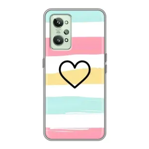 Чехлы с тематикой "Маленькие Сердечки" на Realme GT2 (Красивое сердечко)