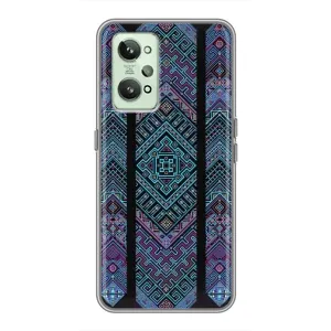 Силиконовый Чехол на Realme GT2 (Крутой орнамент)