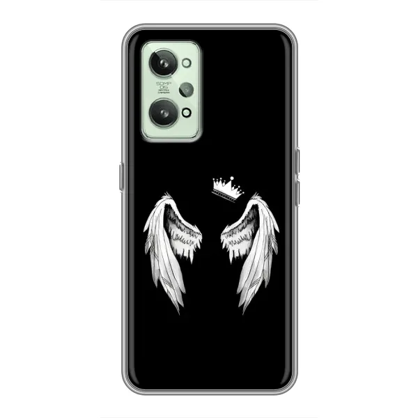 Чехол с рисунком «Крылья и корона» для Realme GT2 Чехол с рисунком «Крылья и корона» для Realme GT2