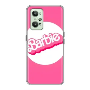 Силиконовый Чехол Барби Фильм на Realme GT2 (Лого Барби)
