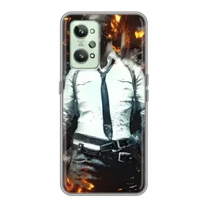 Чохол з картинкою "Герой Pubg" на Realme GT2 (Man Пубг)