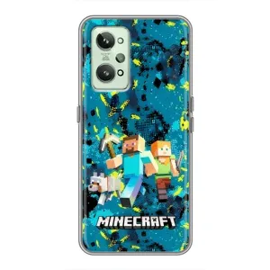 Чохли для Realme GT2 (Персонажі МайнКрафт) (Майнкрафт)