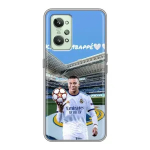 Чехол (TPU) с Футболистом на Realme GT2 (Mbappe Real)