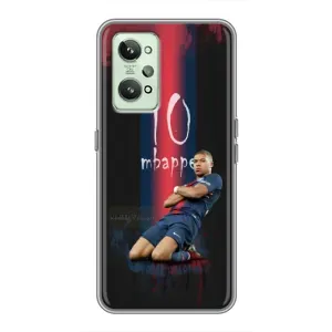 Чехол (TPU) с Футболистом на Realme GT2 (MBAPPE 10)