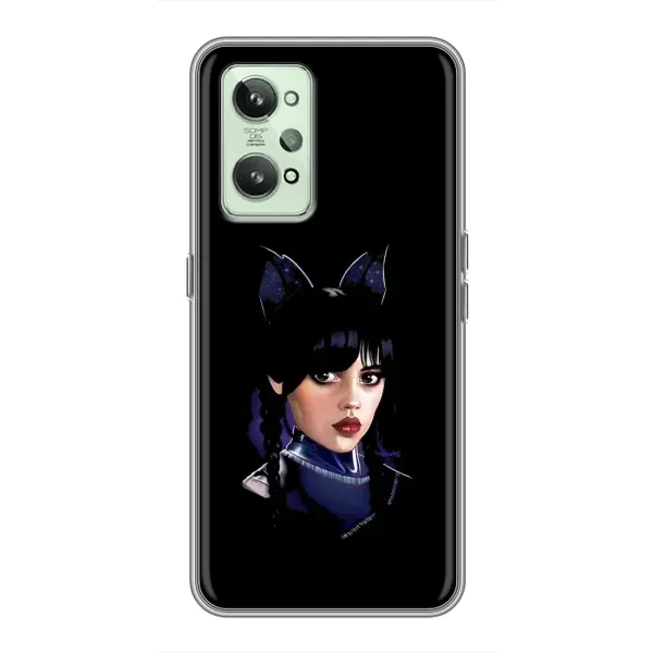 Чехол с рисунком «Милая Уэнсдей» для Realme GT2 Чехол с рисунком «Милая Уэнсдей» для Realme GT2