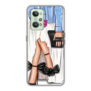 Силиконовый Чехол на Realme GT2 с картинкой Стильных Девушек (Мода)