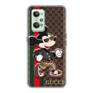 Чехлы Бренд GUCCI для Realme GT2 (Маус Гуччи)