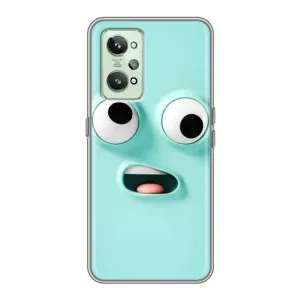 Чохли (ТПУ) (смішні стікери) для Realme GT2 (Кумедне м'ятне обличчя)
