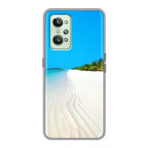 Летний Чехол на Realme GT2 (Море песок)
