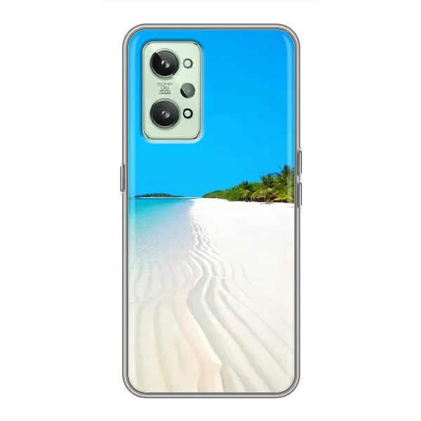 Чехол с рисунком «Море песок» для Realme GT2 Чехол с рисунком «Море песок» для Realme GT2