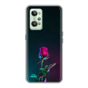 Чехлы с принтом Розочки для Realme GT2 (Ночная роза)